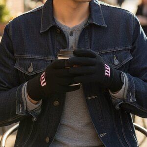 Wincraft Black NY Giants Logo Men's Gloves